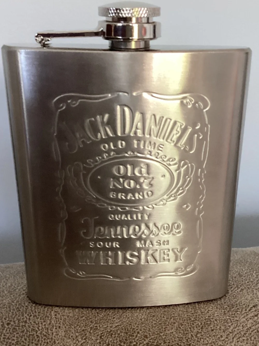 Jack Daniel’s stainless steel 7 oz flask